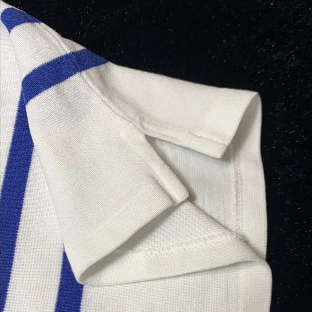 Purple Label Ralph Lauren Collection Striped Boatneck Mariner Sweater Medium - Picture 13 of 14